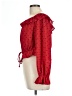 Tularosa 100% Polyester Red Long Sleeve Blouse Size L - photo 5