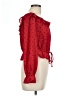 Tularosa 100% Polyester Red Long Sleeve Blouse Size L - photo 4