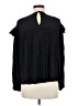 Zara Black Long Sleeve Blouse Size M - photo 2