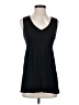 Studio M Solid Black Sleeveless Blouse Size S - photo 1