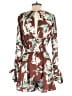 Hommage from Los Angeles 100% Polyester Print Brown Romper Size S - photo 2