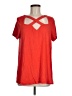 Torrid Red Short Sleeve Top Size Med Plus (00) - photo 1