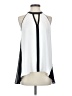 Kenneth Cole New York 100% Polyester White Sleeveless Blouse Size XS - photo 1