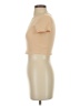 Shein Tan Short Sleeve Turtleneck Size 2 - photo 5