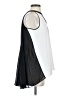 Kenneth Cole New York 100% Polyester White Sleeveless Blouse Size XS - photo 4