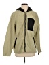 PacSun 100% Polyester Green Zip Up Hoodie Size S - photo 1