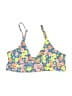 Midori Floral Blue Swimsuit Top Size M - photo 1