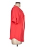 Downeast 100% Polyester Red 3/4 Sleeve Blouse Size L - photo 4