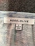 Rose + Olive Blue Pullover Sweater Size L - photo 7