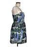 It's Pink 100% Polyester Paisley Blue Cocktail Dress Size M - photo 4