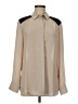 Ali Miles Tan Long Sleeve Blouse Size M - photo 1