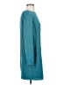 Tibi 100% Silk Solid Teal Casual Dress Size 4 - photo 4