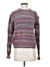 LoveShackFancy Tweed Purple Pullover Sweater Size S - photo 1
