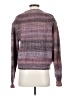 LoveShackFancy Tweed Purple Pullover Sweater Size S - photo 2