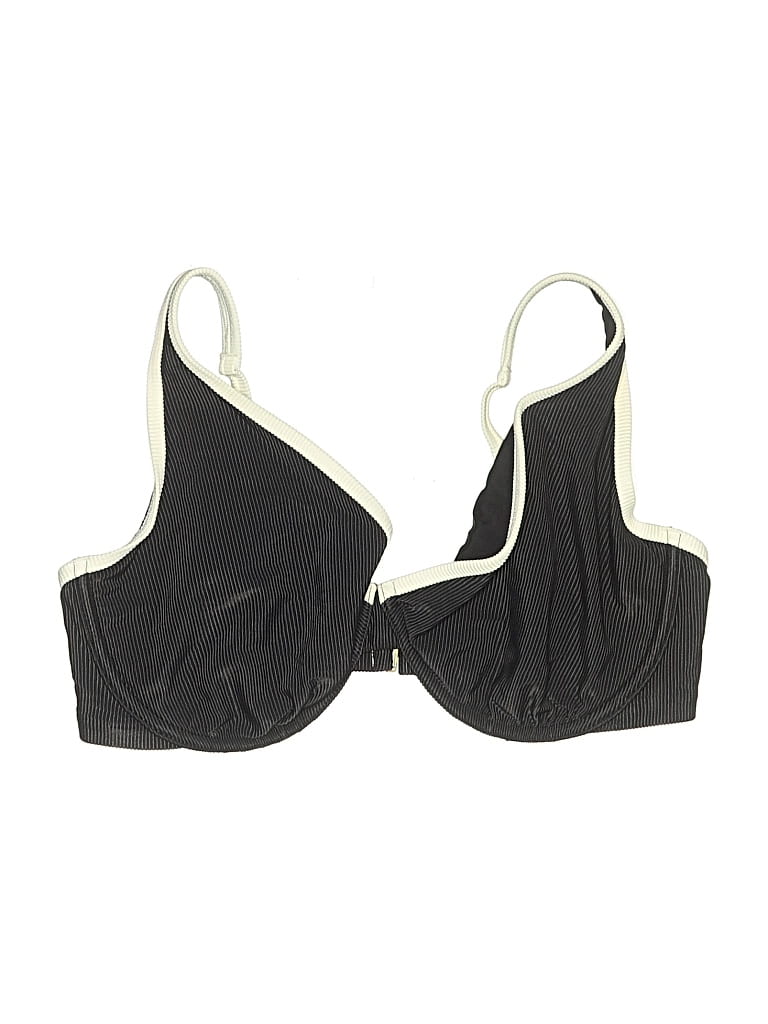 Pre-owned Abercrombie Swimsuit Top Black Swimwear