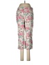 Intro Floral Pink Casual Pants Size 6 - photo 1