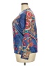 Unbranded 100% Polyester Paisley Blue Pullover Sweater Size 2X - photo 5
