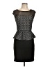 En Focus Studio Graphic Black Cocktail Dress Size 10 - photo 1