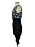Nicole Miller Graphic Black Cocktail Dress Size 6 - photo 5