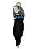 Nicole Miller Graphic Black Cocktail Dress Size 6 - photo 4