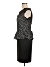 En Focus Studio Graphic Black Cocktail Dress Size 10 - photo 5