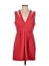 BCBGMAXAZRIA Solid Red Cocktail Dress Size 0 - photo 1