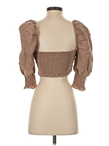 Majorelle 3/4 Sleeve Blouse (view 2)