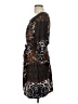 Mlle Gabrielle Print Black Cocktail Dress Size L - photo 5