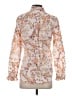 J.Crew 100% Cotton Floral Ivory Long Sleeve Blouse Size 2 - photo 2