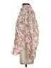 J.Crew 100% Cotton Floral Ivory Long Sleeve Blouse Size 2 - photo 5