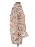 J.Crew 100% Cotton Floral Ivory Long Sleeve Blouse Size 2 - photo 4