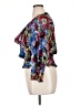 Sunny Leigh 100% Polyester Blue 3/4 Sleeve Blouse Size XL - photo 5