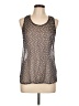 Traciel Gray Sleeveless Blouse Size L - photo 1