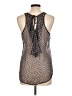 Traciel Gray Sleeveless Blouse Size L - photo 2