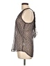 Traciel Gray Sleeveless Blouse Size L - photo 5