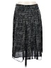 Coldwater Creek 100% Polyester Tweed Gray Casual Skirt Size 4 - photo 1