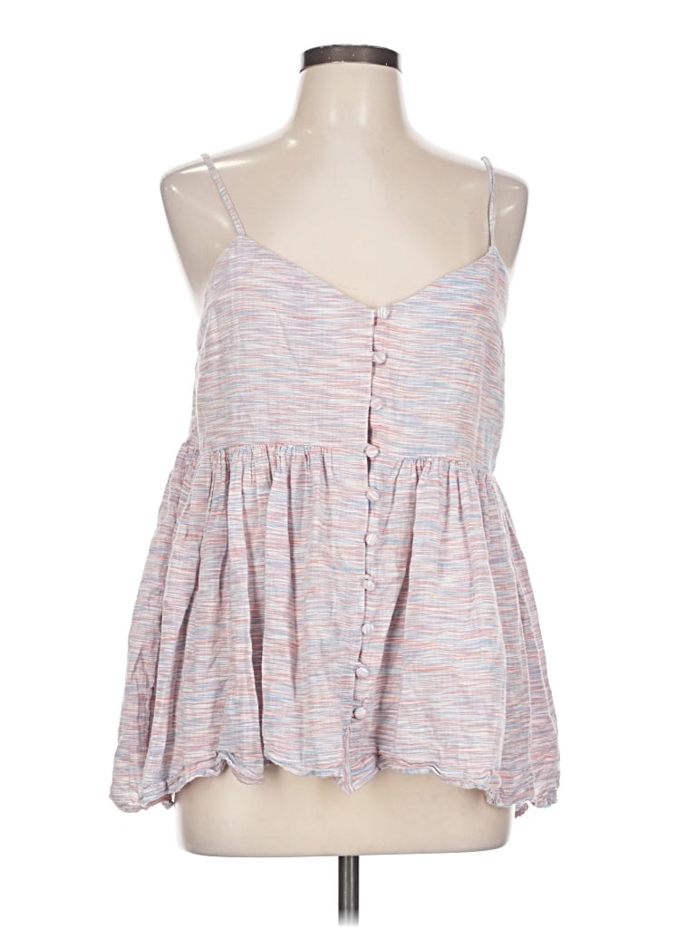 Pre-owned 11.1. Tylho Sleeveless Blouse In Pink
