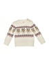 Holiday Time Hearts Ivory Pullover Sweater Size 4T - photo 1