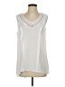 Maeve 100% Polyester Ivory Sleeveless Blouse Size S - photo 1