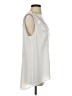 Maeve 100% Polyester Ivory Sleeveless Blouse Size S - photo 4