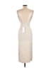 Zara Solid Ivory Cocktail Dress Size L - photo 2