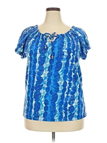 Grace Elements Short Sleeve Blouse (view 1)