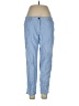 Talbots 100% Cotton Solid Blue Casual Pants Size 12 (petite) - photo 1