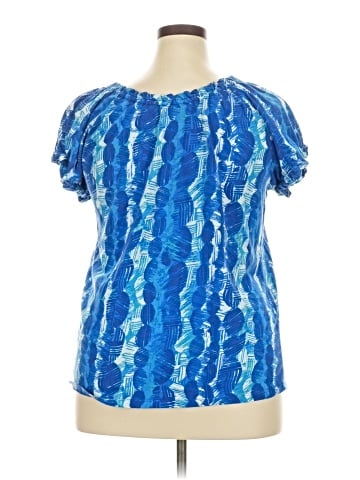 Grace Elements Short Sleeve Blouse (view 2)