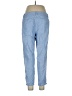 Talbots 100% Cotton Solid Blue Casual Pants Size 12 (petite) - photo 2