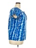 Grace Elements Blue Short Sleeve Blouse Size XXL - photo 4