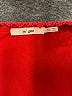 Mi ami 100% Polyester Red Long Sleeve Blouse Size M - photo 7