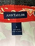 Ann Taylor 100% Rayon Print Red Casual Skirt Size 6 - photo 4