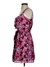 Express 100% Polyester Floral Purple Casual Dress Size XS - photo 5
