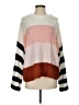 Unbranded 100% Acrylic Color Block Ivory Pullover Sweater Size S - photo 1